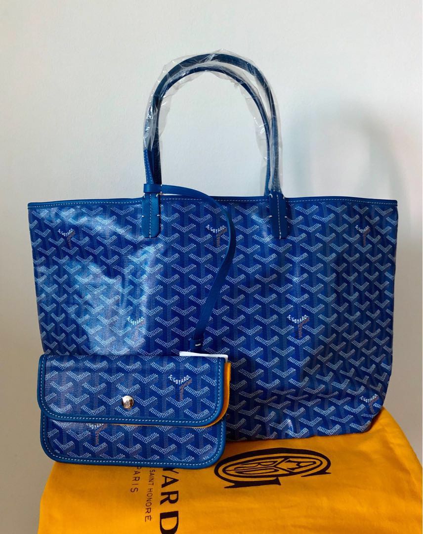 GOYARD Saint Louis green PM Tote Bag Pouch PVC Leather Women Used from  Japan
