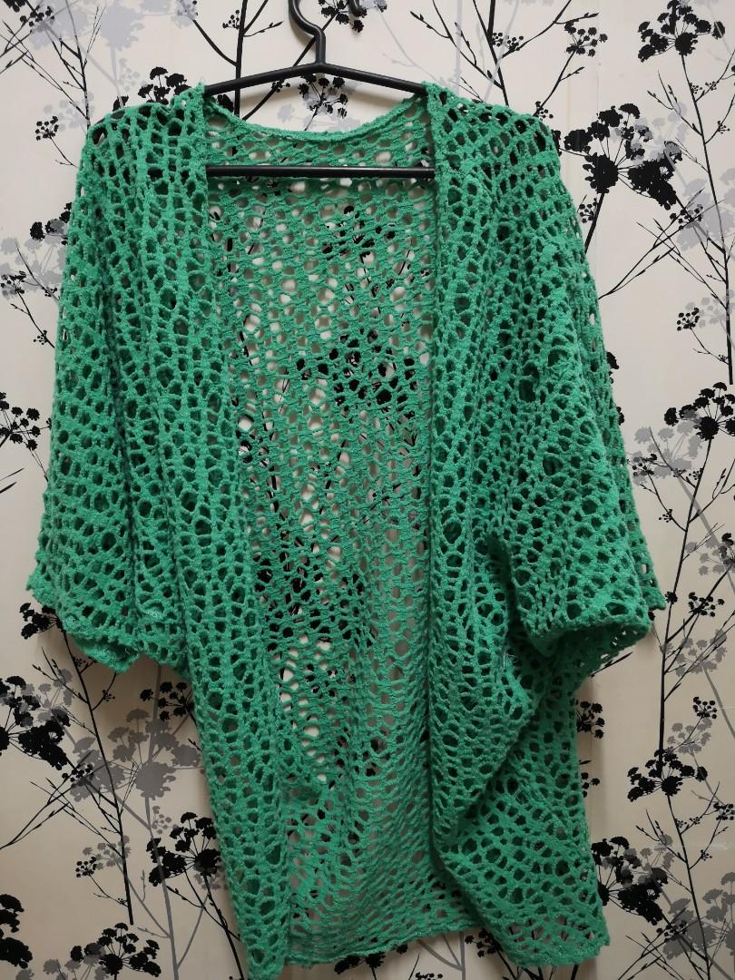 fish cardigan