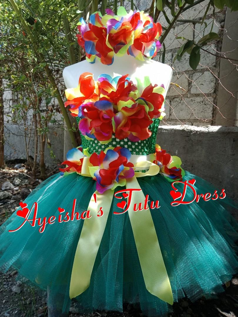 hawaiian tutu dress
