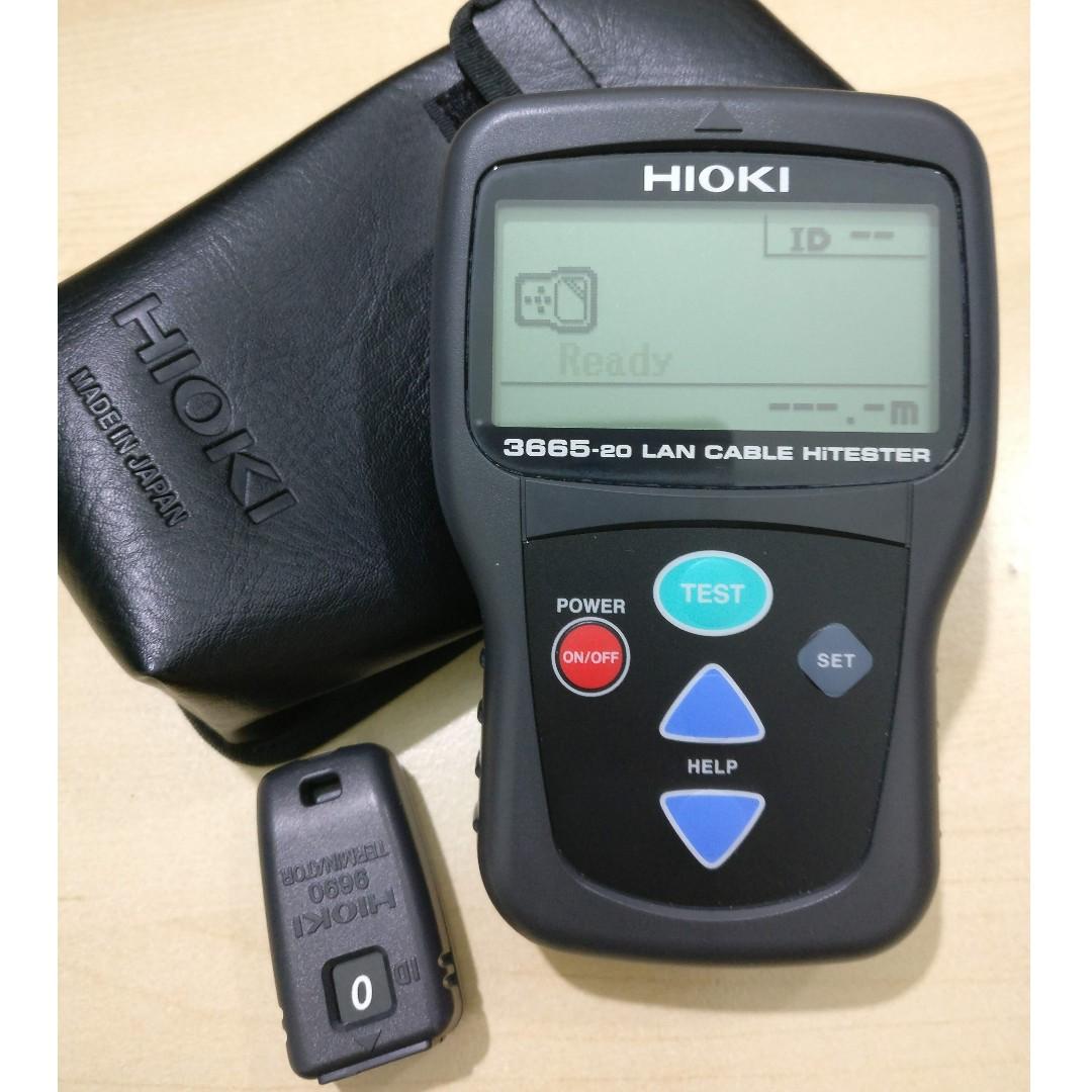HIOKI LAN CABLE HiTESTER （HIOKI 3660 LAN CABLE HiTESTER LAN 