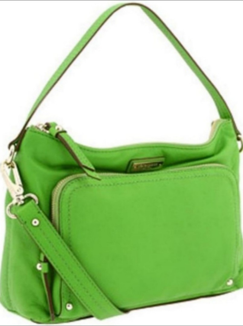 Hot Kate Spade Bag Sling Handbag Kiwi Green La Casita Sammie Luxury Branded Item 4372815