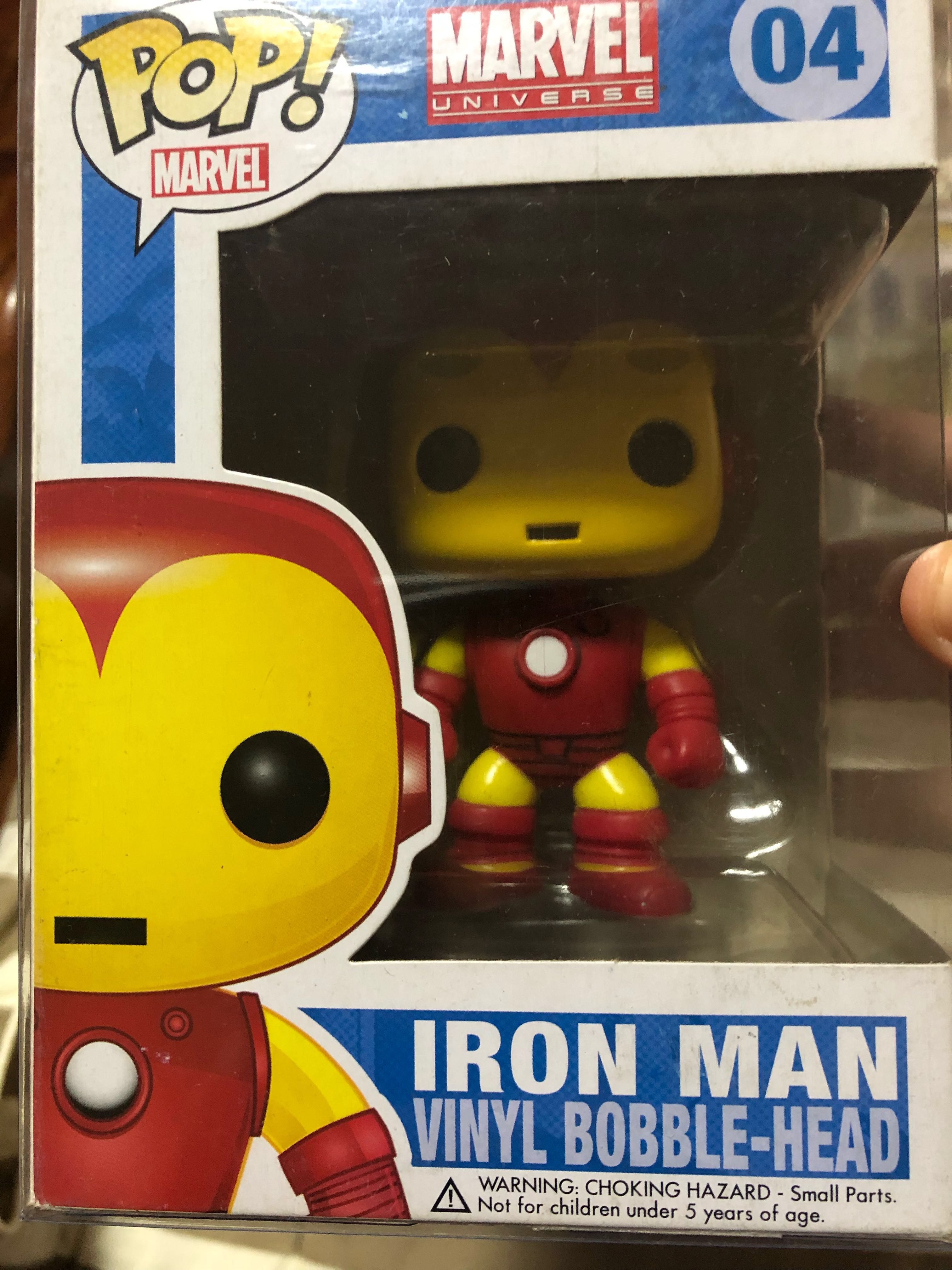 Funko Marvel Universe POP! Marvel Iron Man Vinyl Bobble Head #04