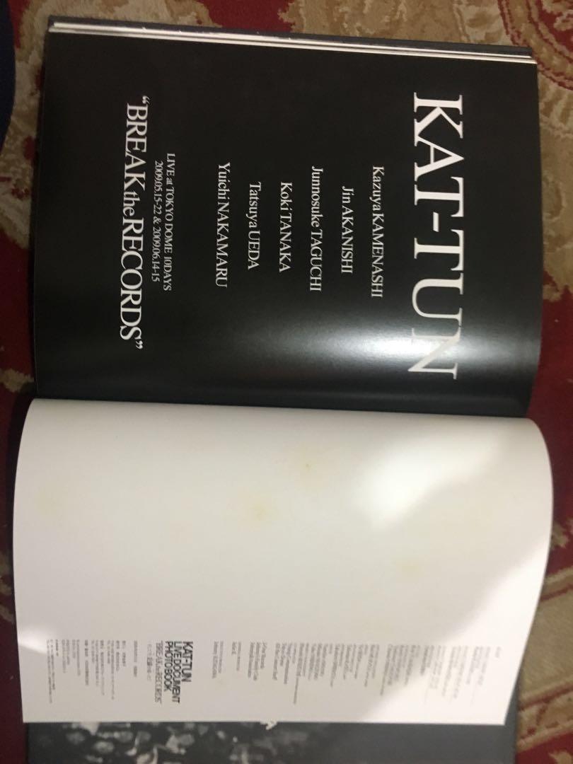 KAT-TUN live document photo book\