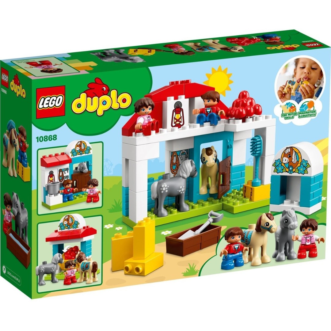 duplo pony stable