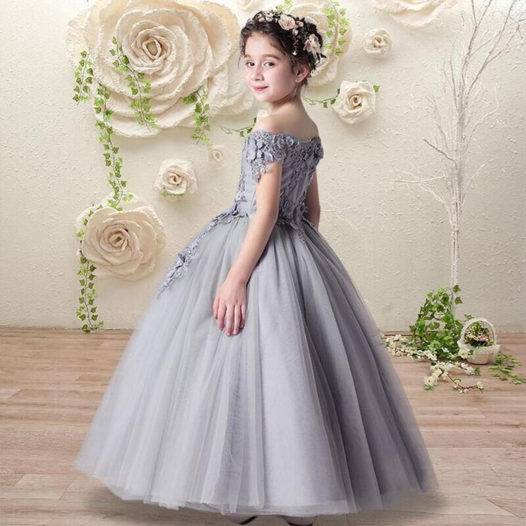 colored flower girl dresses