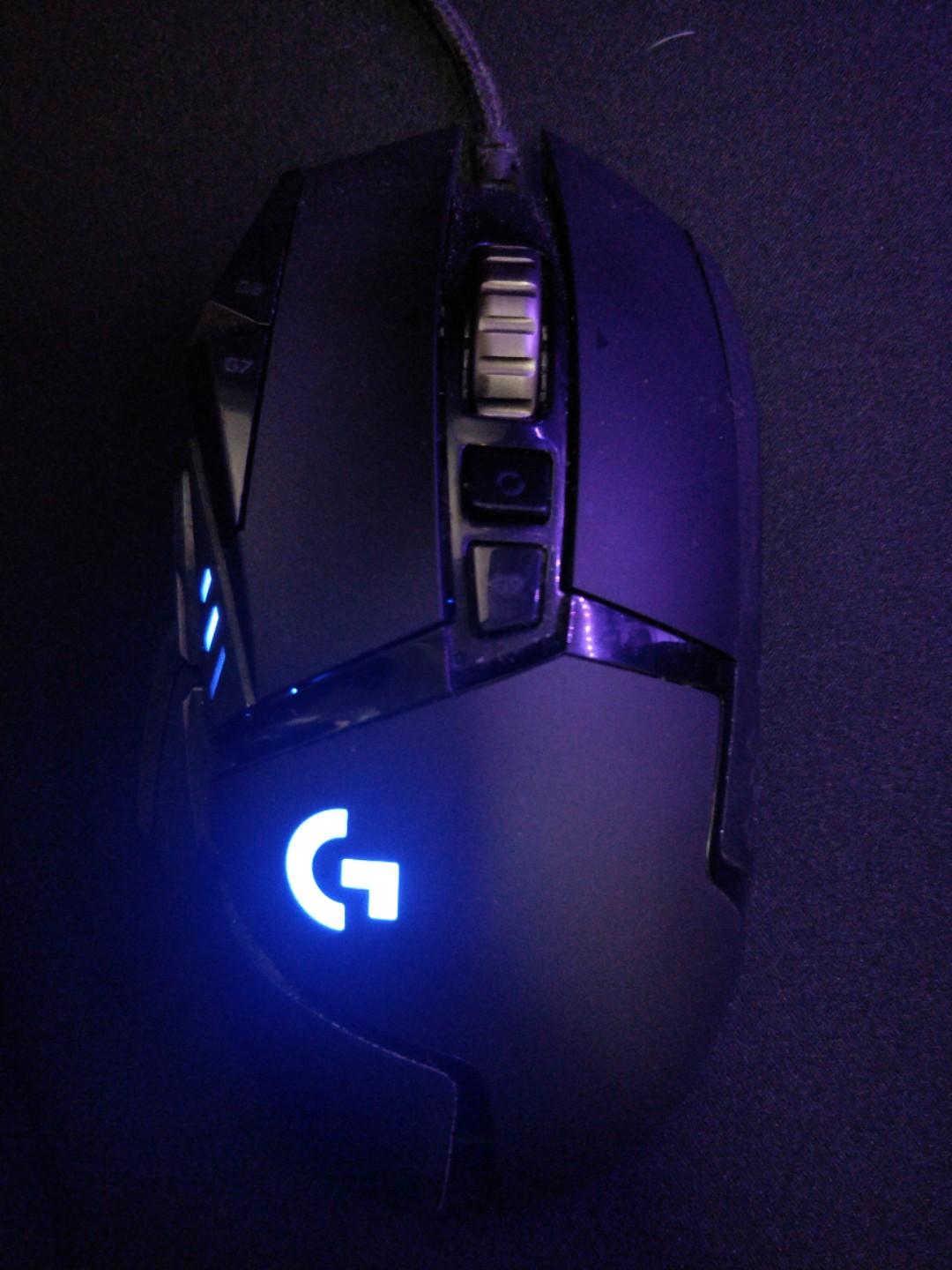 Logitevh G502 Hero Gaming Mouse, Computers & Tech, Parts & Accessories