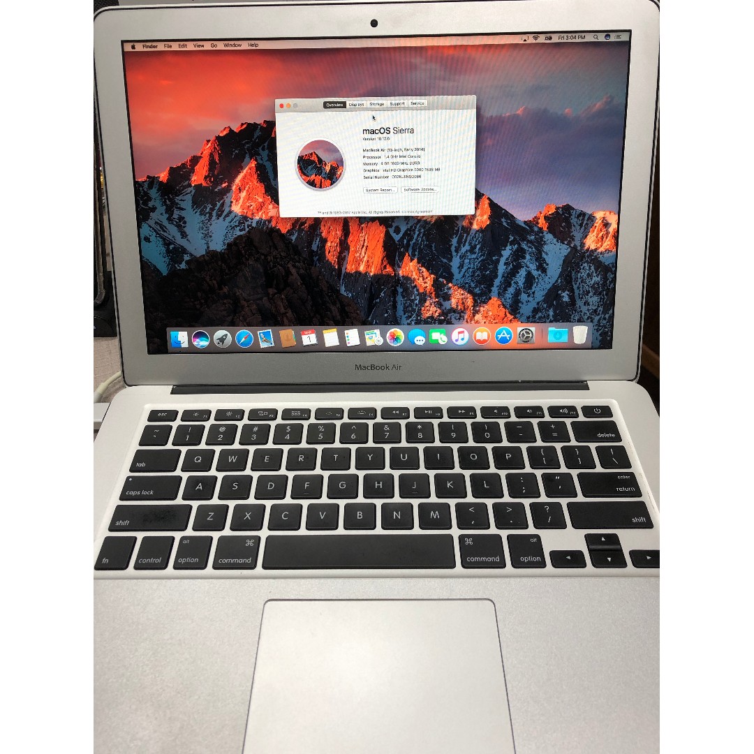 macbook air 13 early 2017