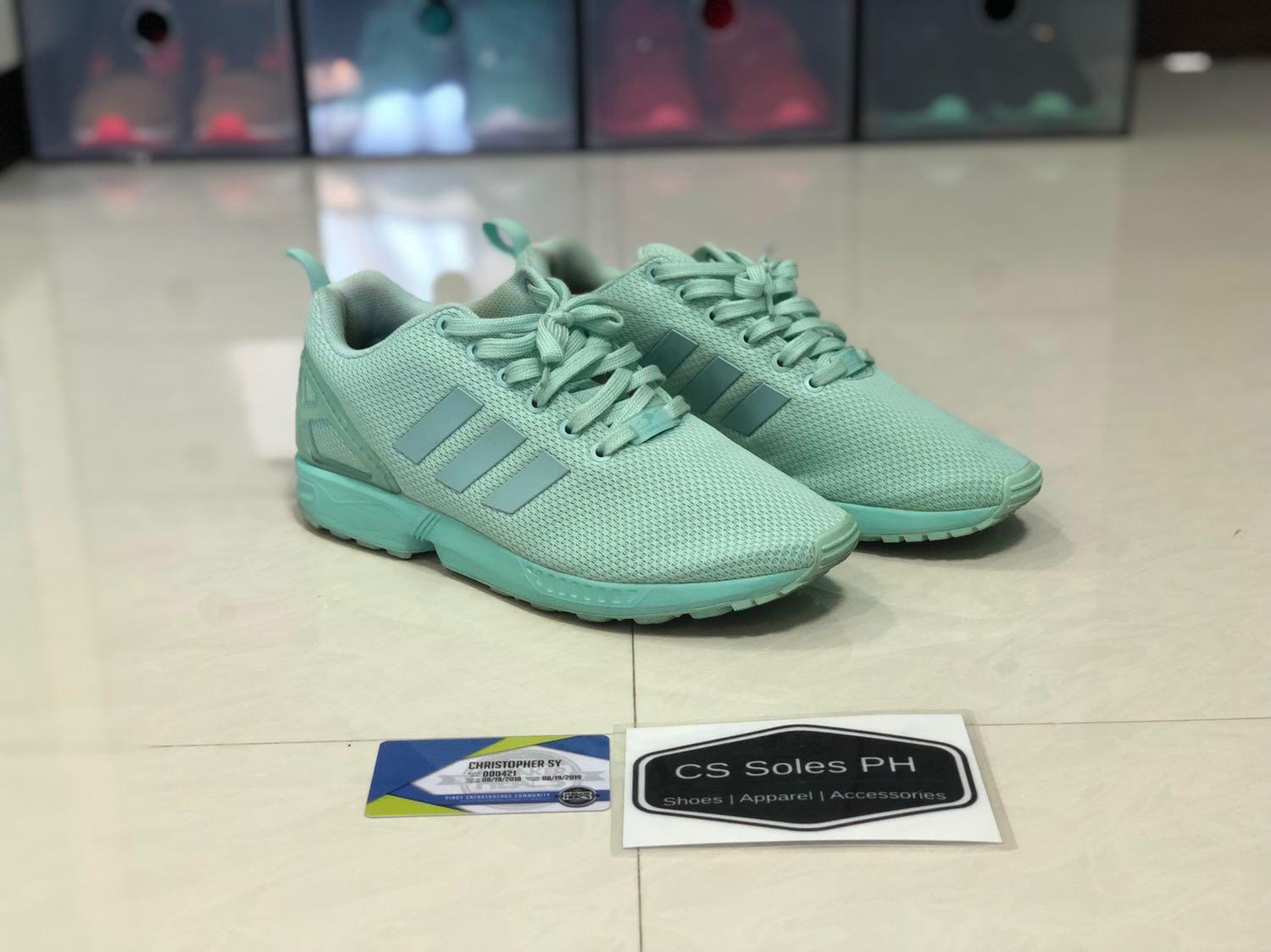 zx flux adidas mint