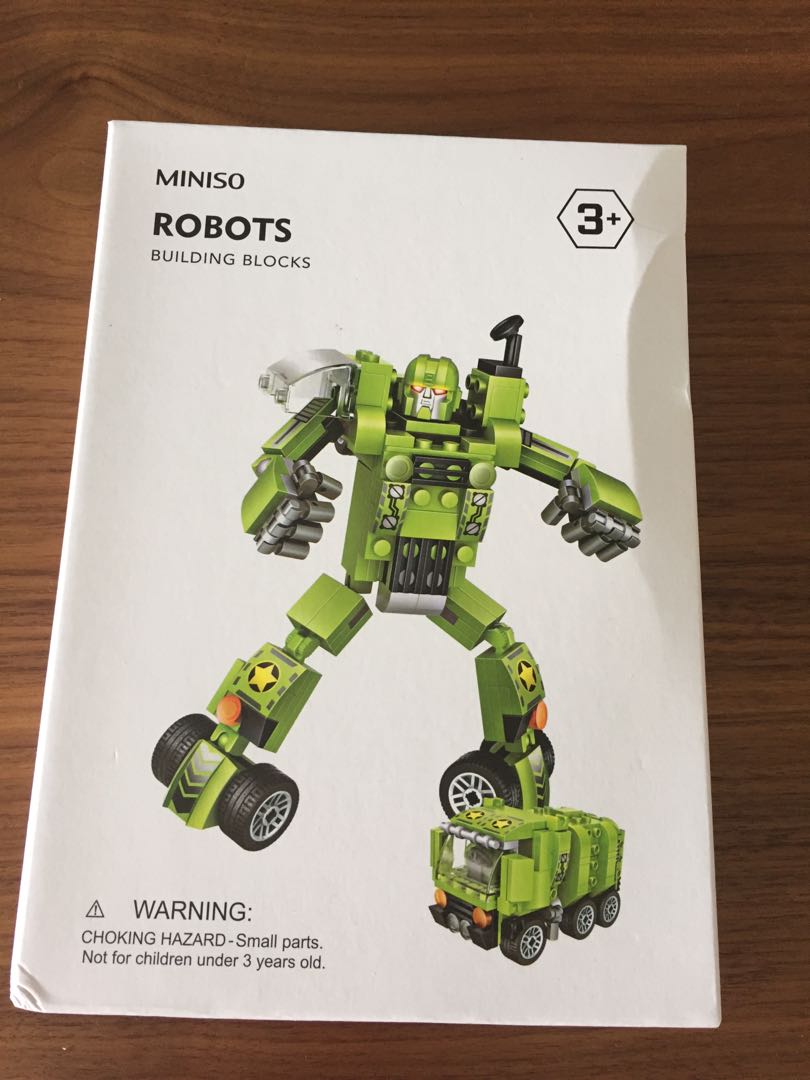 miniso robots building blocks
