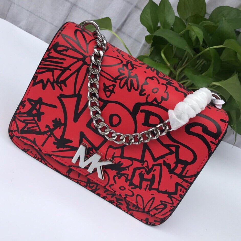 Mk mott graffiti crossbody Bag Women s Fashion Bags Wallets Purses Pouches on Carousell