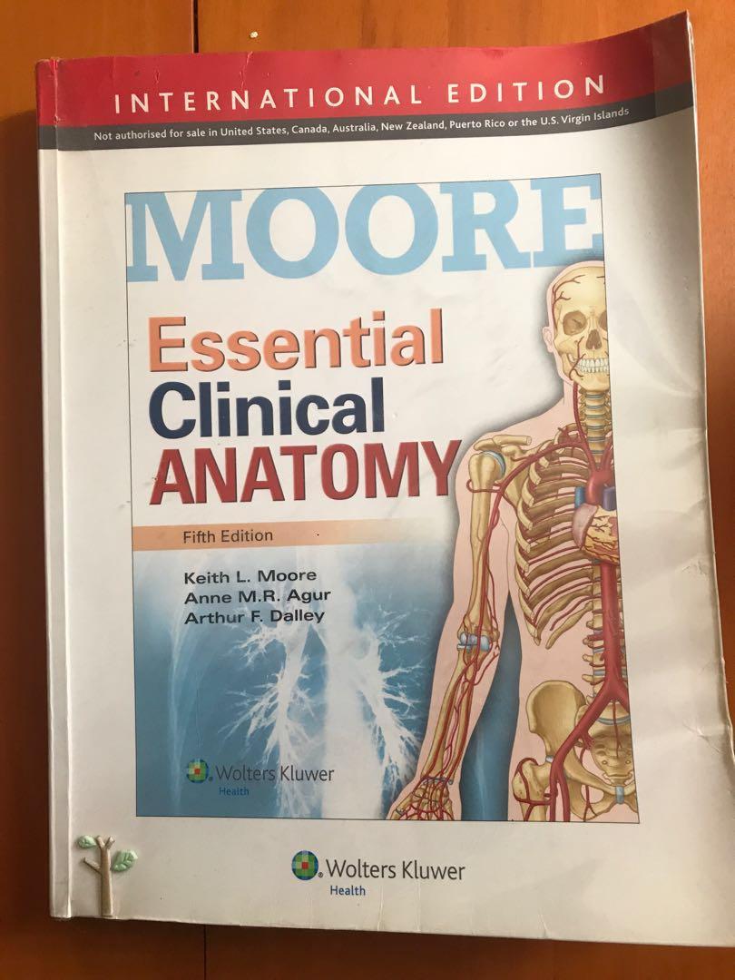 Moore essential clinical anatomy 細moore medical textbook, 興趣及遊戲, 書本