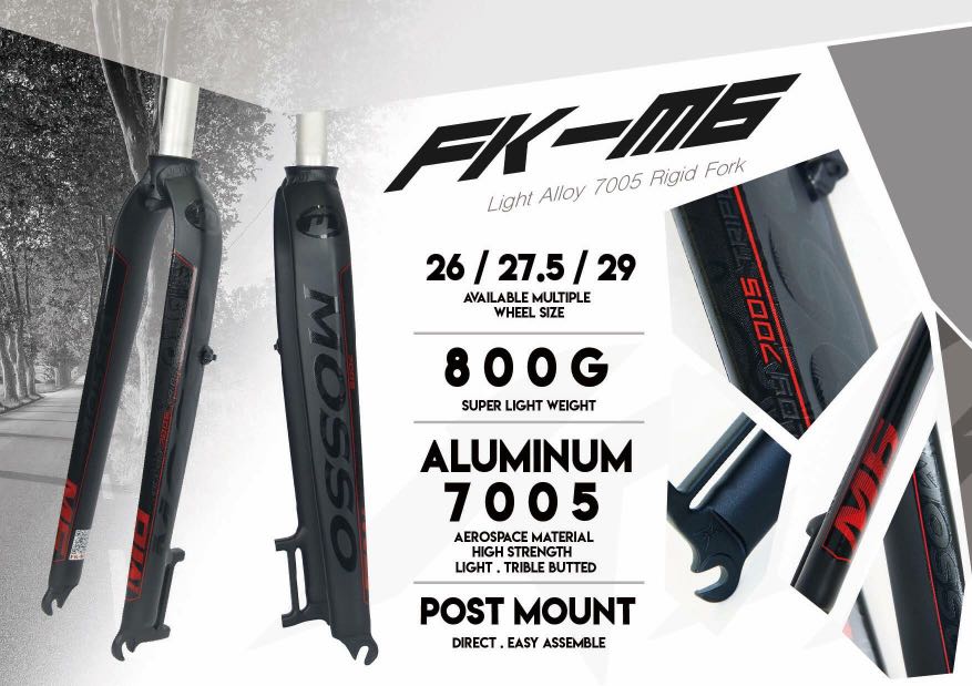 fork mosso rigid
