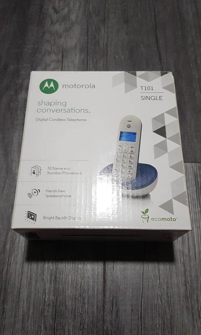Motorola T101 Cordless Phone, Mobile Phones & Gadgets, Wearables