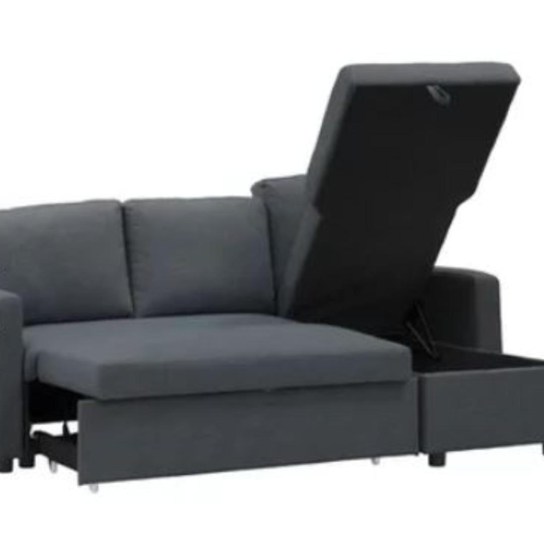 Compact Sofa Bed With Storage Baci Living Room
