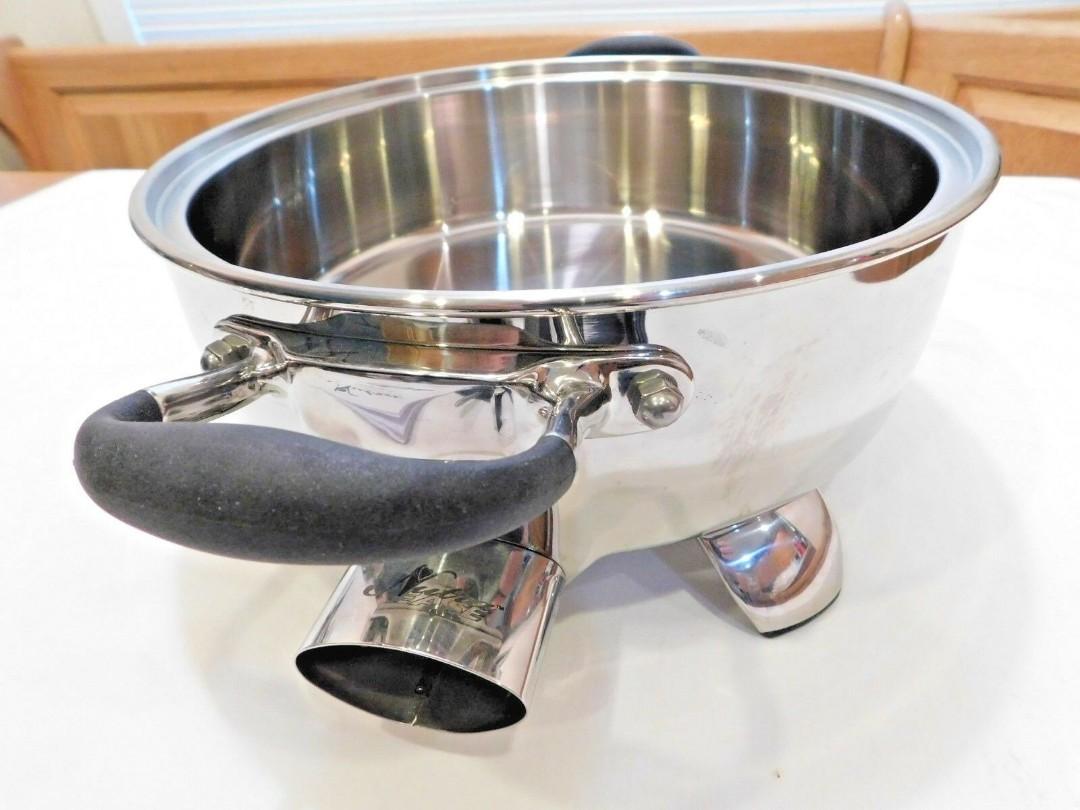 Nutra Ease 316 Titanium Electric Skillet & Rice Cooker, TV & Home