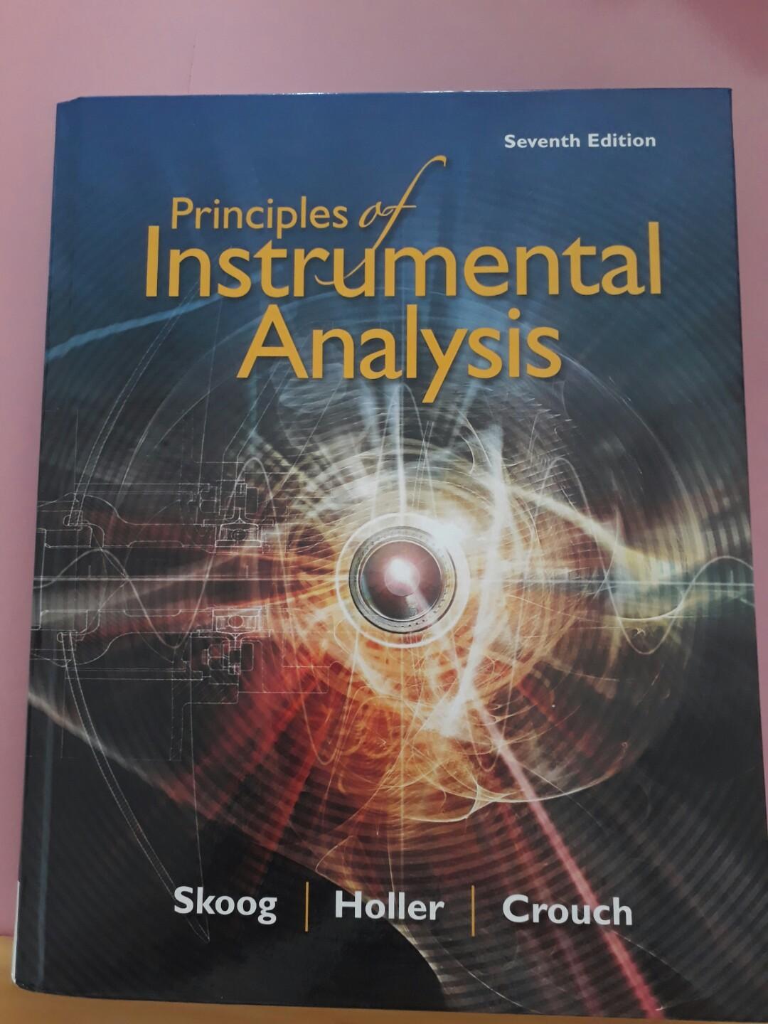 Principles Of Instrumental Analysis 儀器分析 教科書在旋轉拍賣