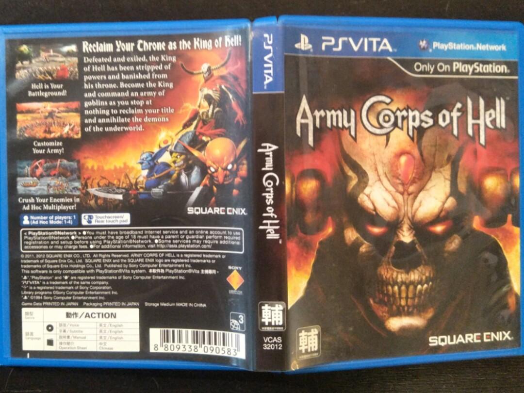 army corps of hell vita
