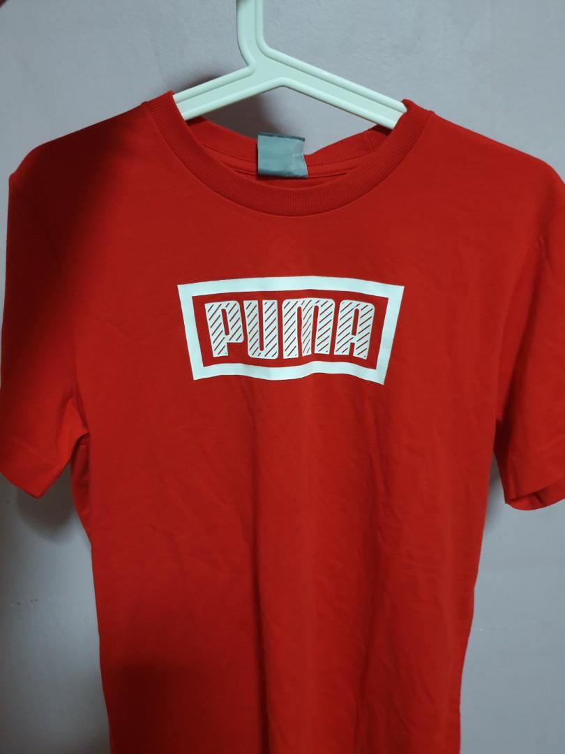 puma t shirt size