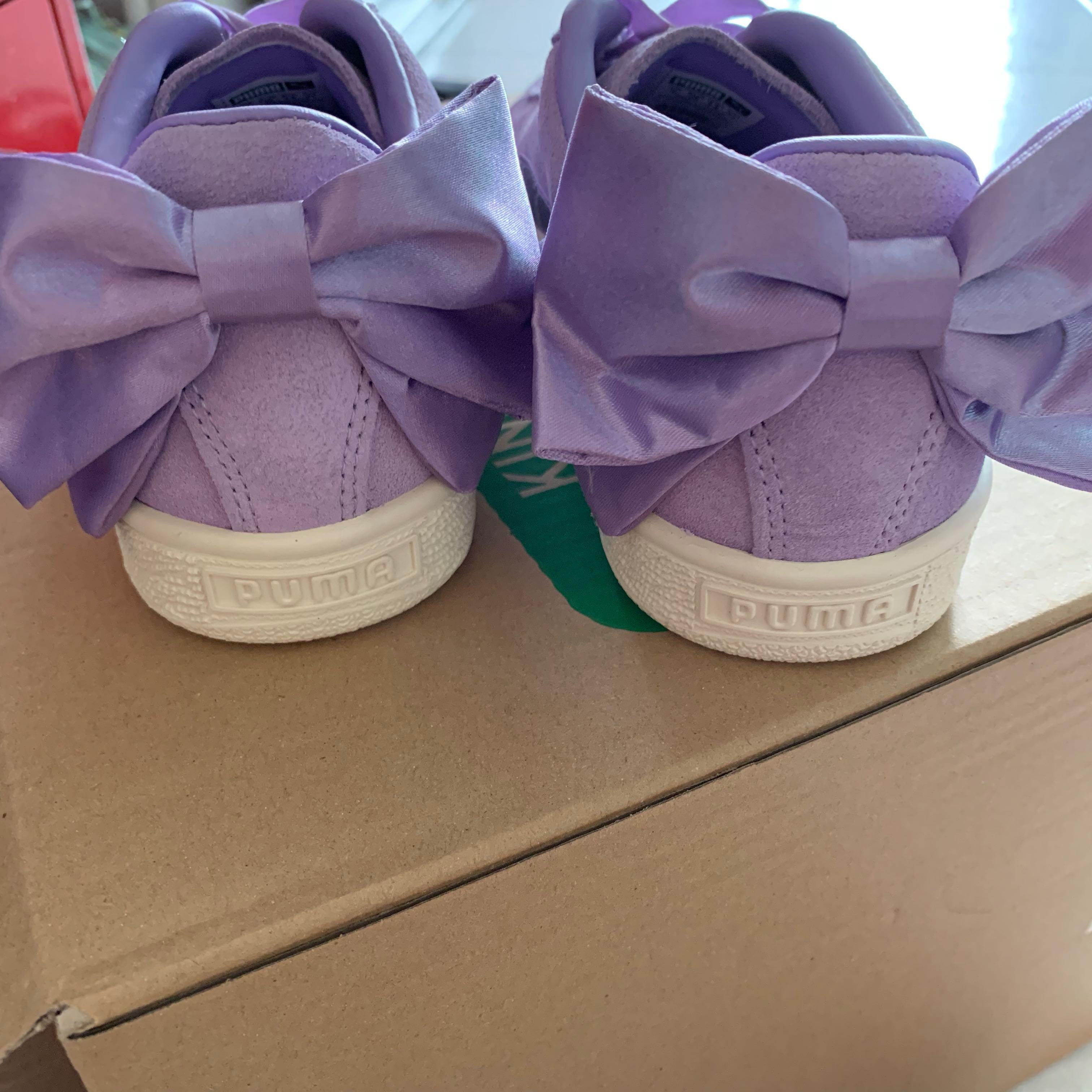 Puma suede bow hexamesh outlet