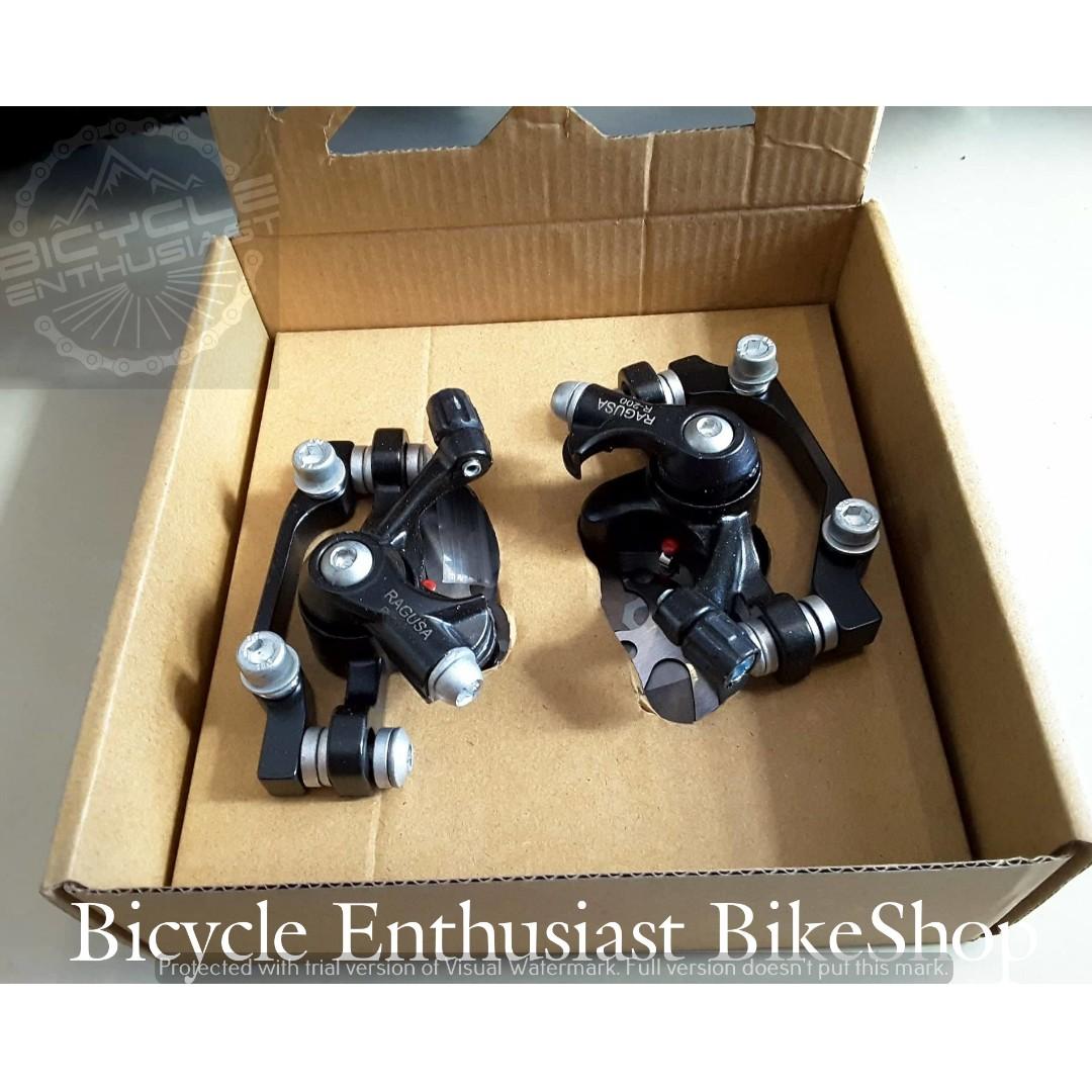 Ragusa Mechanical Discbrake Caliper with Rotors Set Bicycle