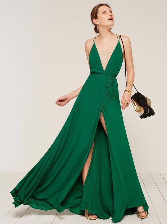 wrap gown