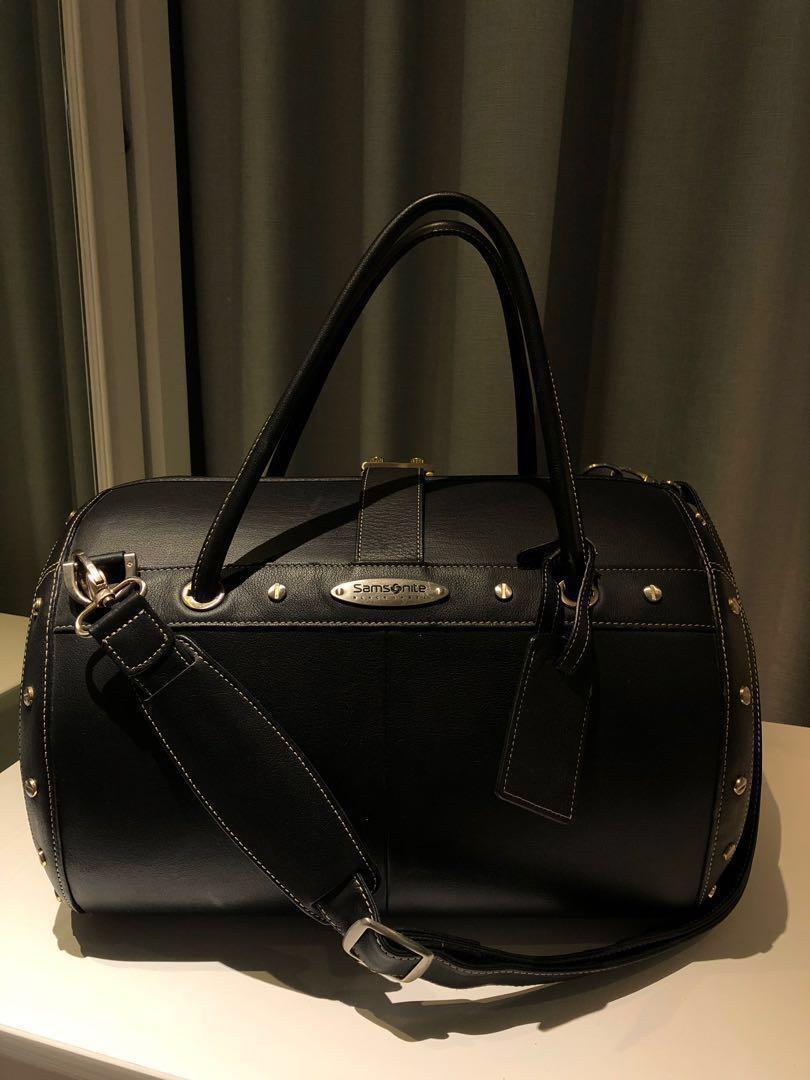 Samsonite Black Label Vintage Toiletry Bag, Women's Fashion ...