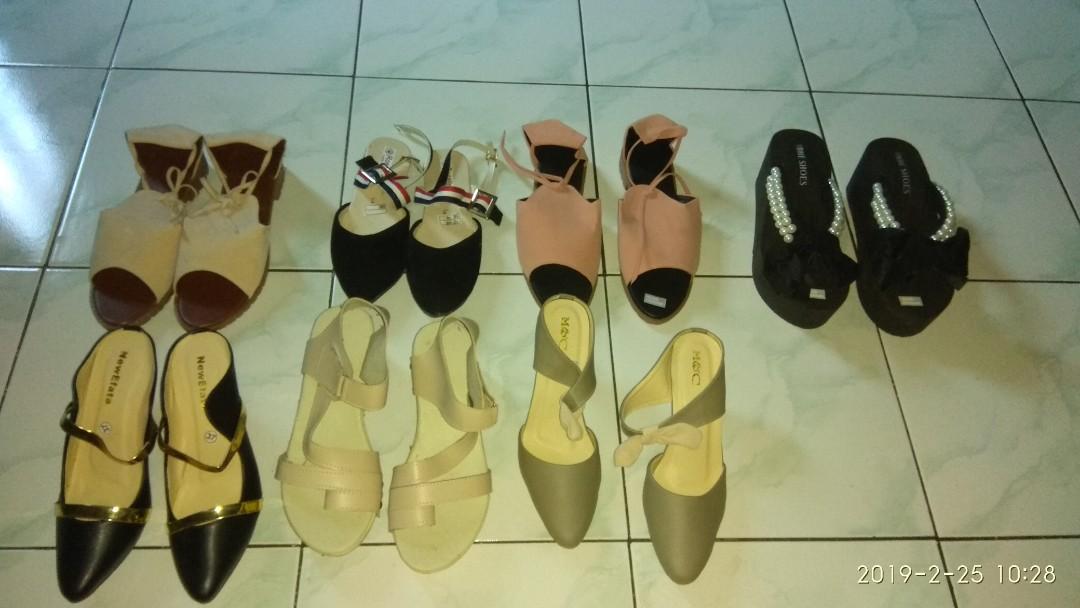 high heels wedges flat shoes