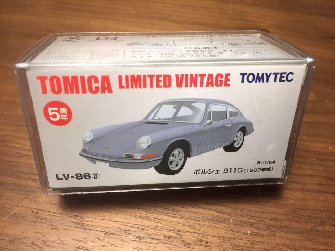 Tomica Limited Vintage Tomytec Lv 86a Porsche 911s Toys Games