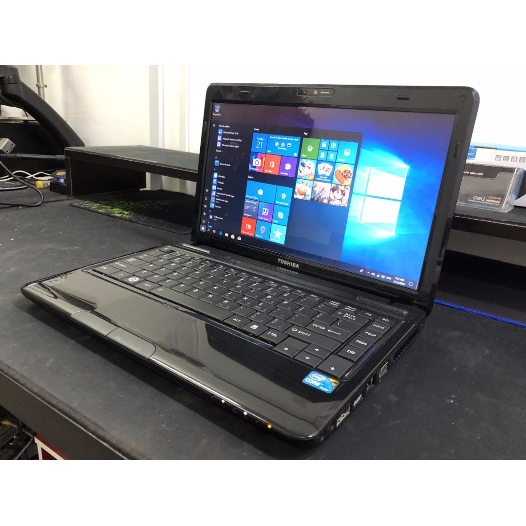 Toshiba 14 Laptop Ms Office For Cheap Sale Electronics Computers Laptops On Carousell