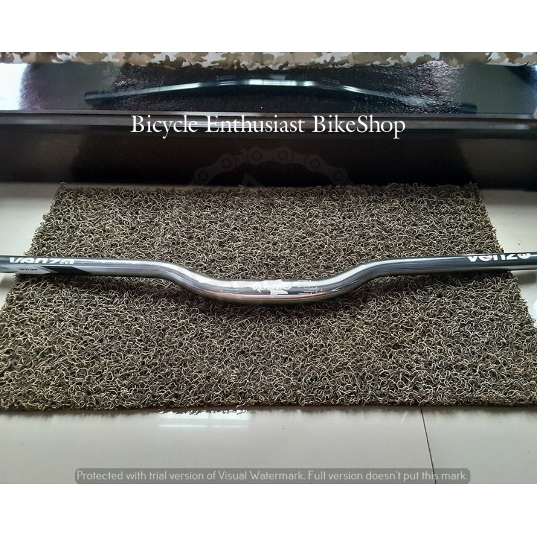 Venzo handlebar clearance