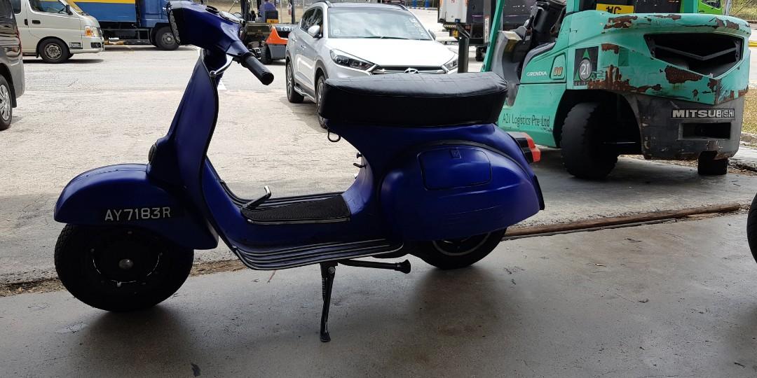 Vespa, Motorcycles, Motorcycles For Sale, Class 2B On Carousell