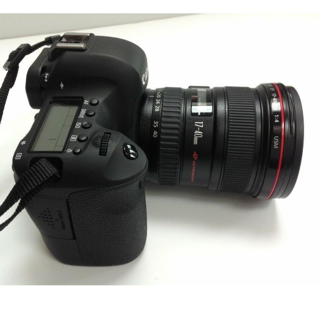 wtt canon 6d with grip and 17 40mm f4 with fujifilm xt2 or xt3