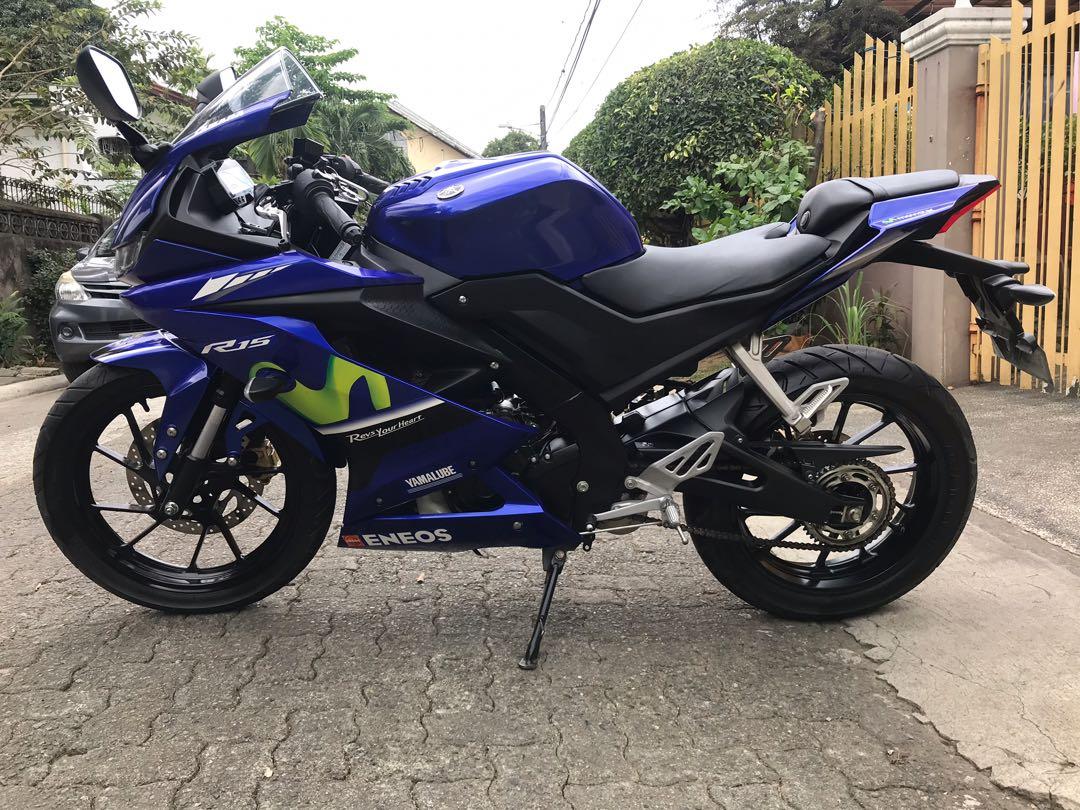 Yamaha r15 v3 movistar edition Motorbikes on Carousell