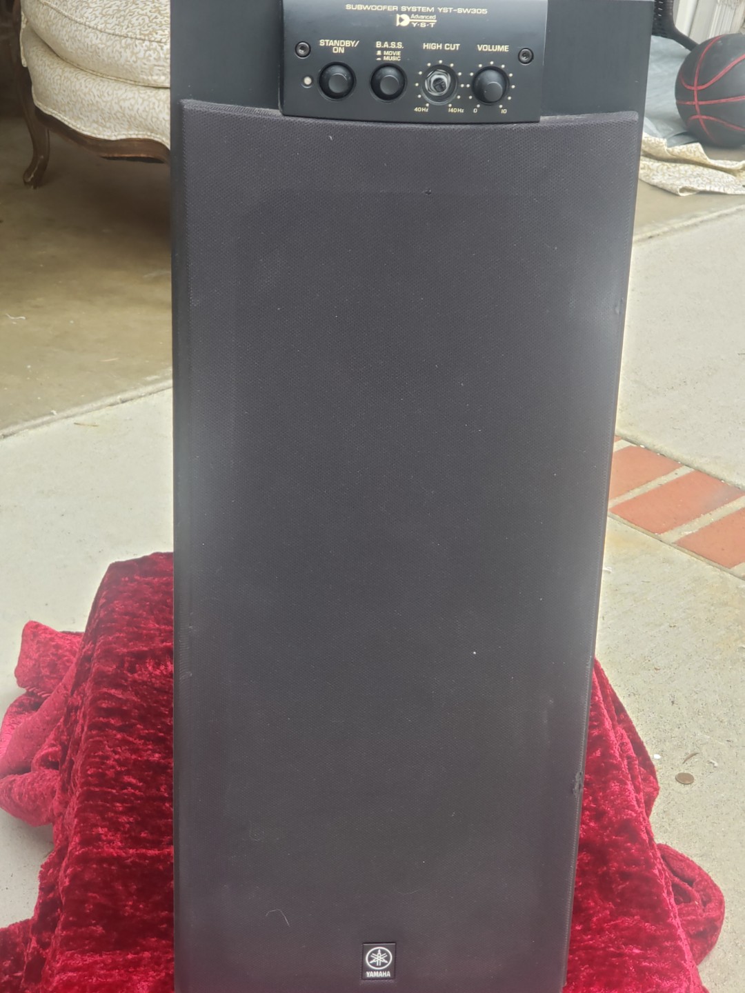 Yamaha yst shop sw305 subwoofer