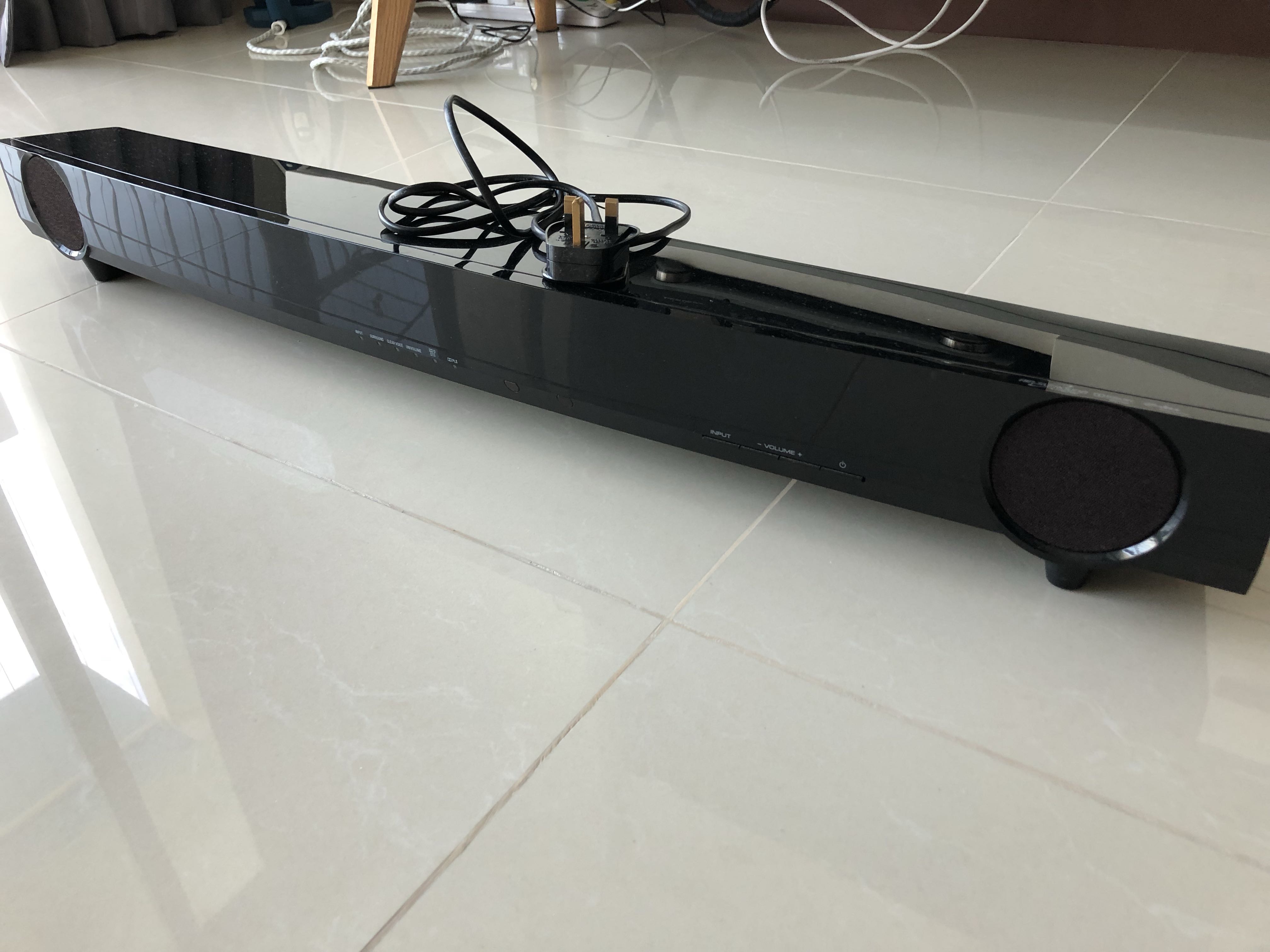 Yamaha YAS 101 Soundbar Audio Soundbars Speakers Amplifiers