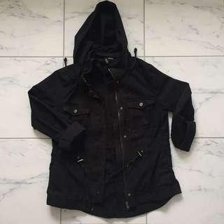 Black fall jacket