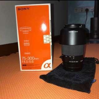 Sony Lens a55 75-300