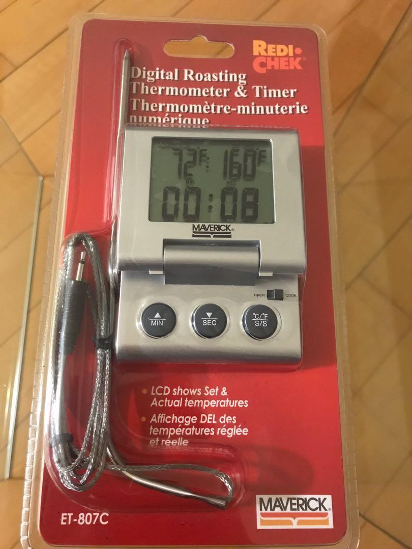 Maverick ET-807C Digital Roasting Thermometer and Timer