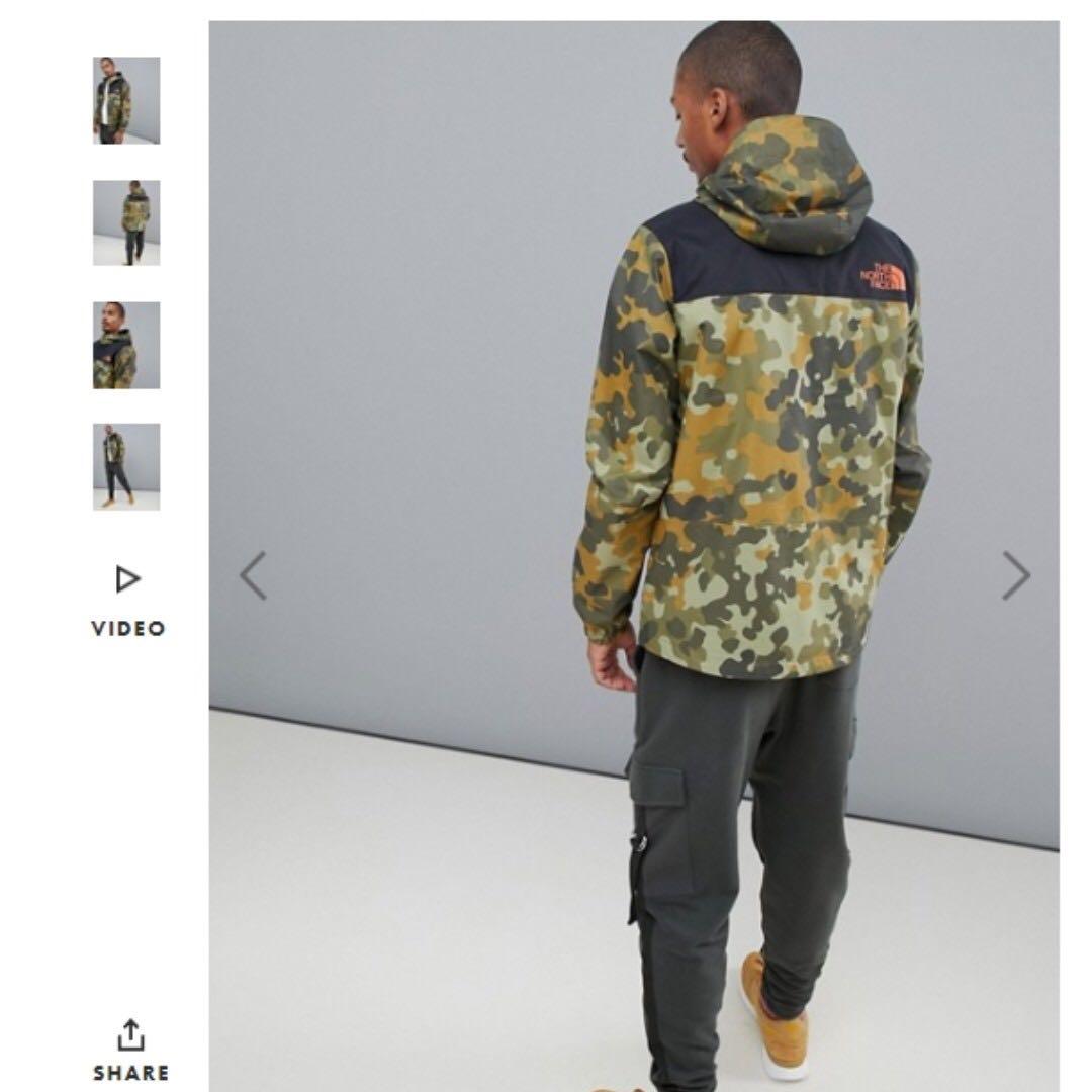 North face 1990 camo deals