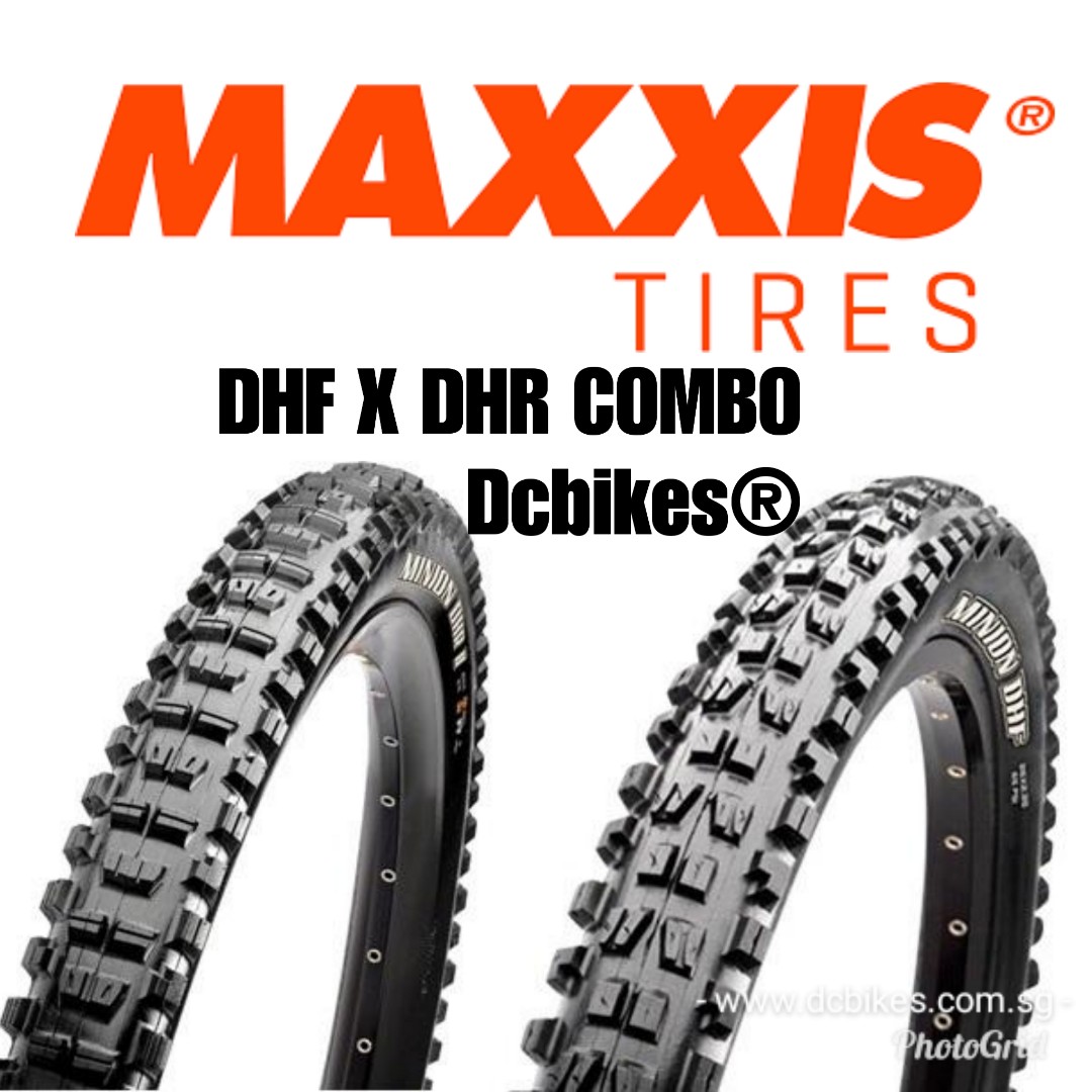 maxxis dhf dhr combo