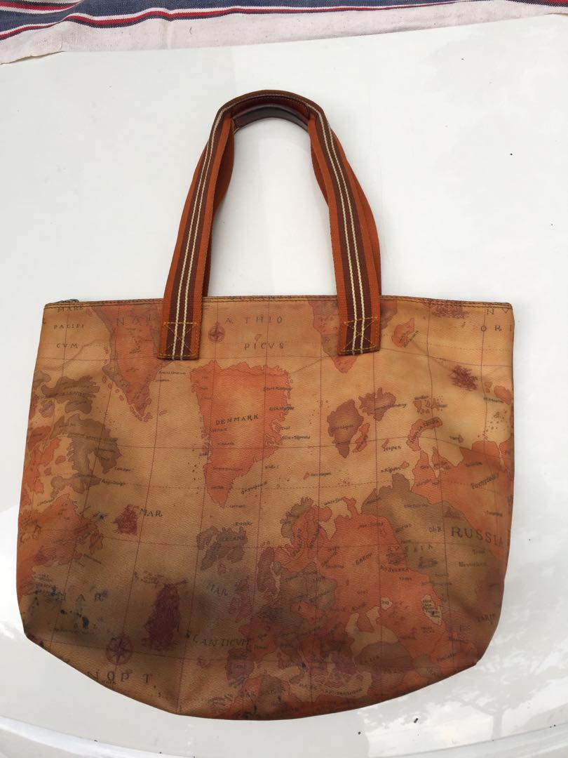 Ancient Sailing Map tote bag, Women's Fashion, Bags & Wallets, Tote