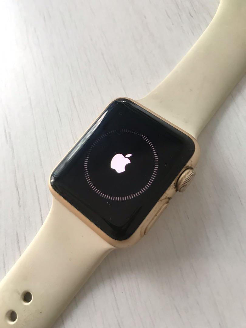 series one rose gold apple watch