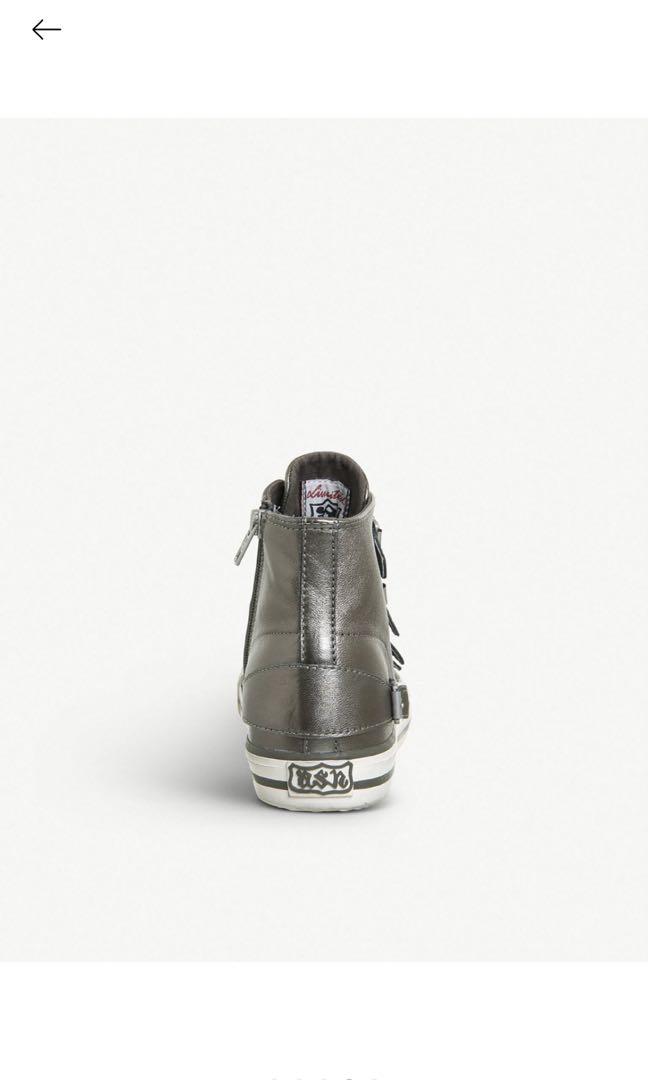 ash silver trainers