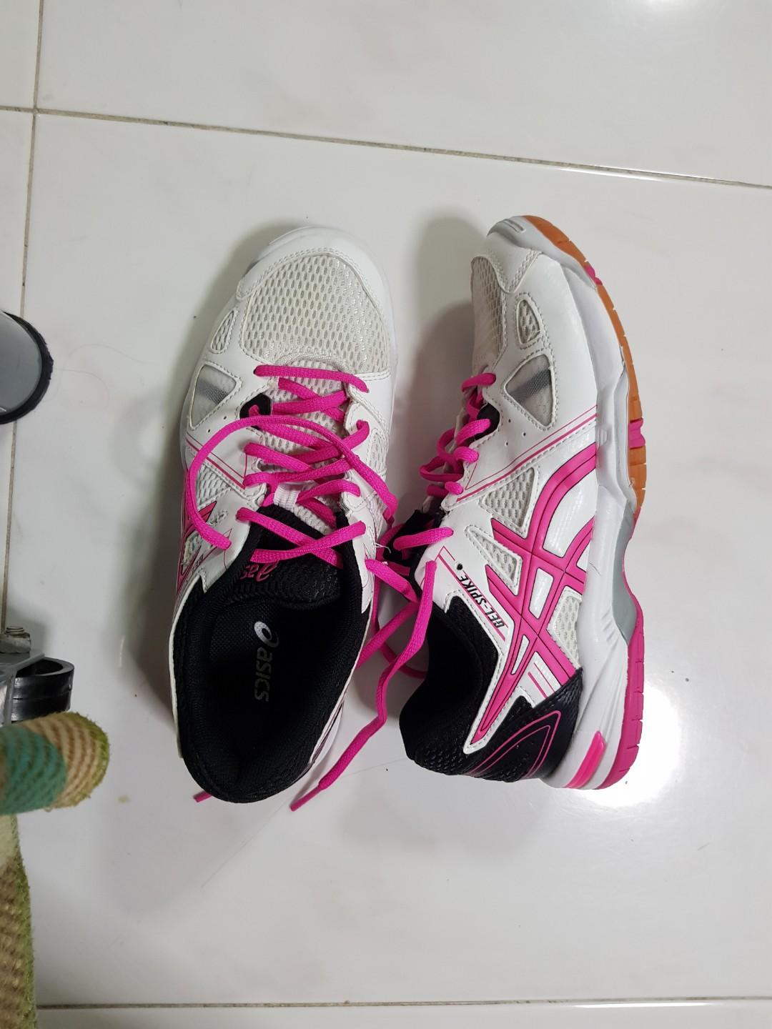 Asics Gel spike Court Shoes Women s Fashion Footwear Sneakers on Carousell