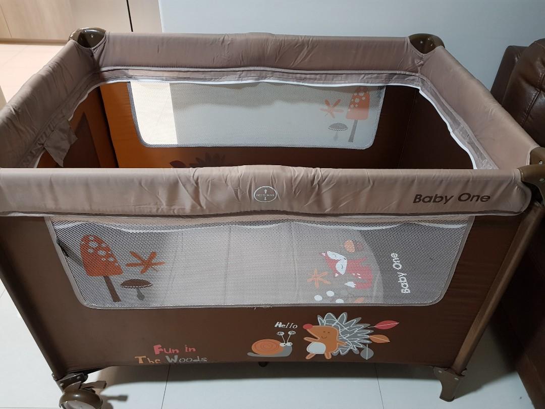 Baby One Playpen Babies Kids Cots Cribs On Carousell