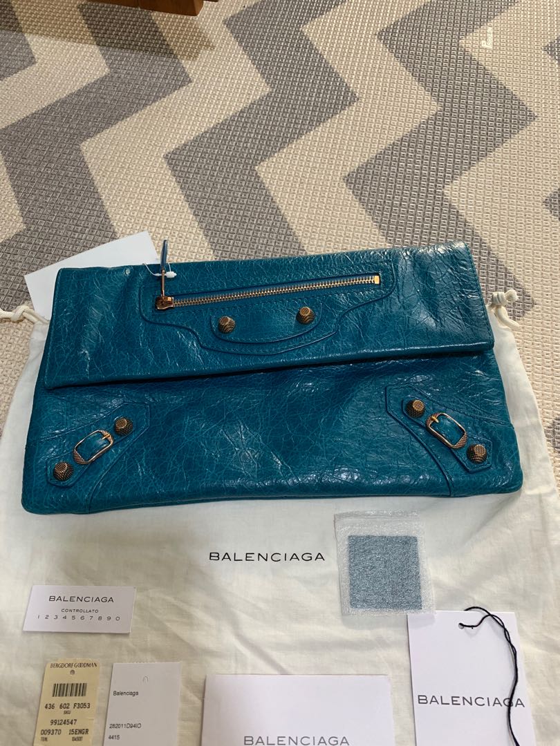 balenciaga envelope clutch price