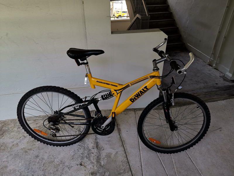 dewalt mountain bike