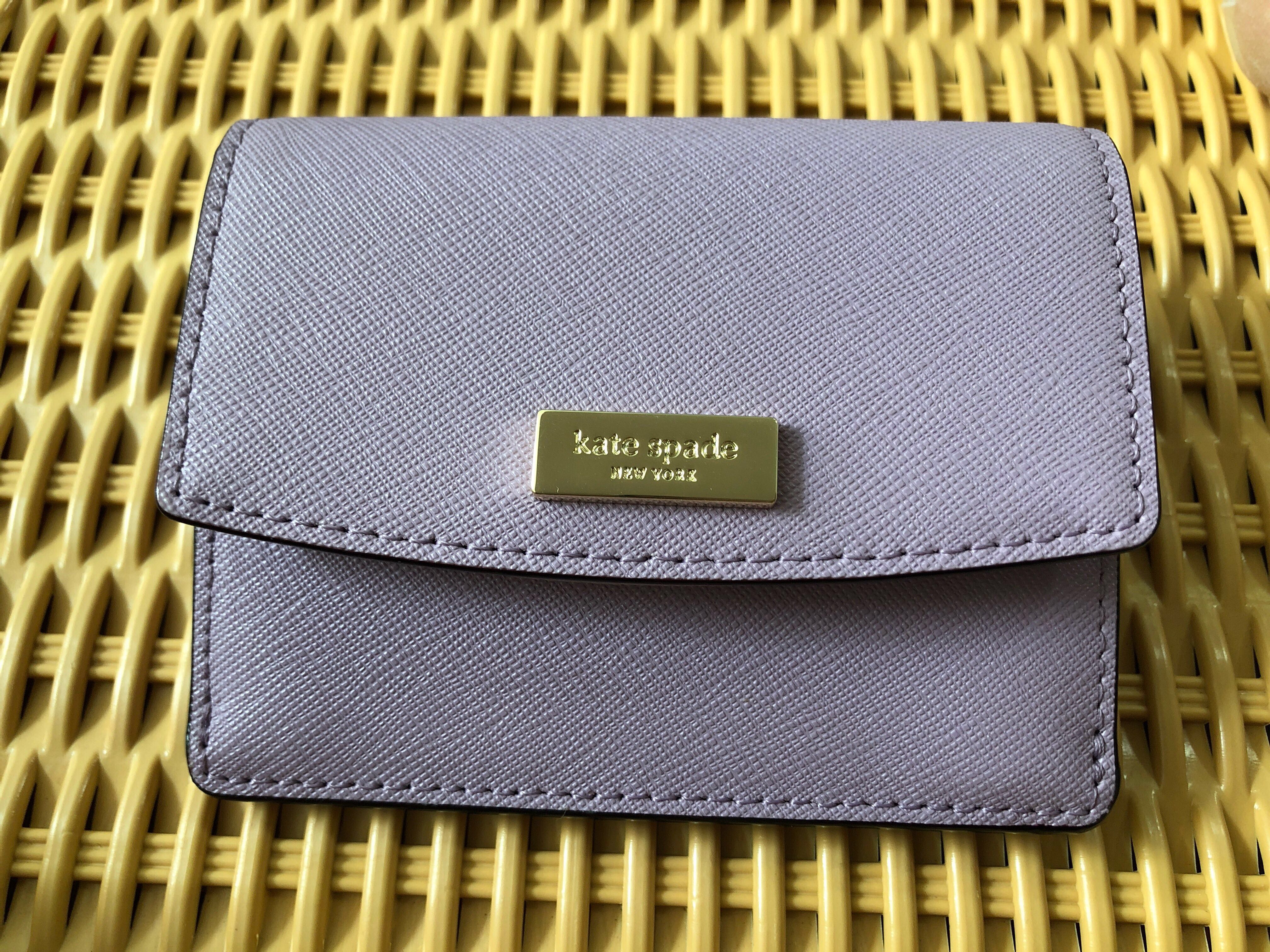 BN Kate Spade Petty Laurel Way Mini Wallet, Women's Fashion, Bags &  Wallets, Wallets & Card Holders on Carousell