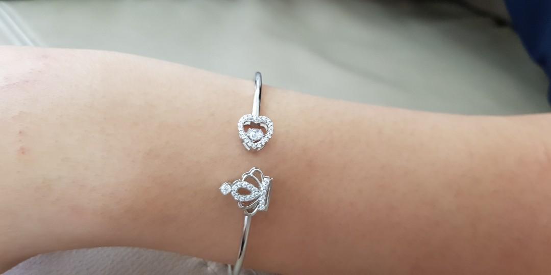 Dancing diamond clearance bracelet