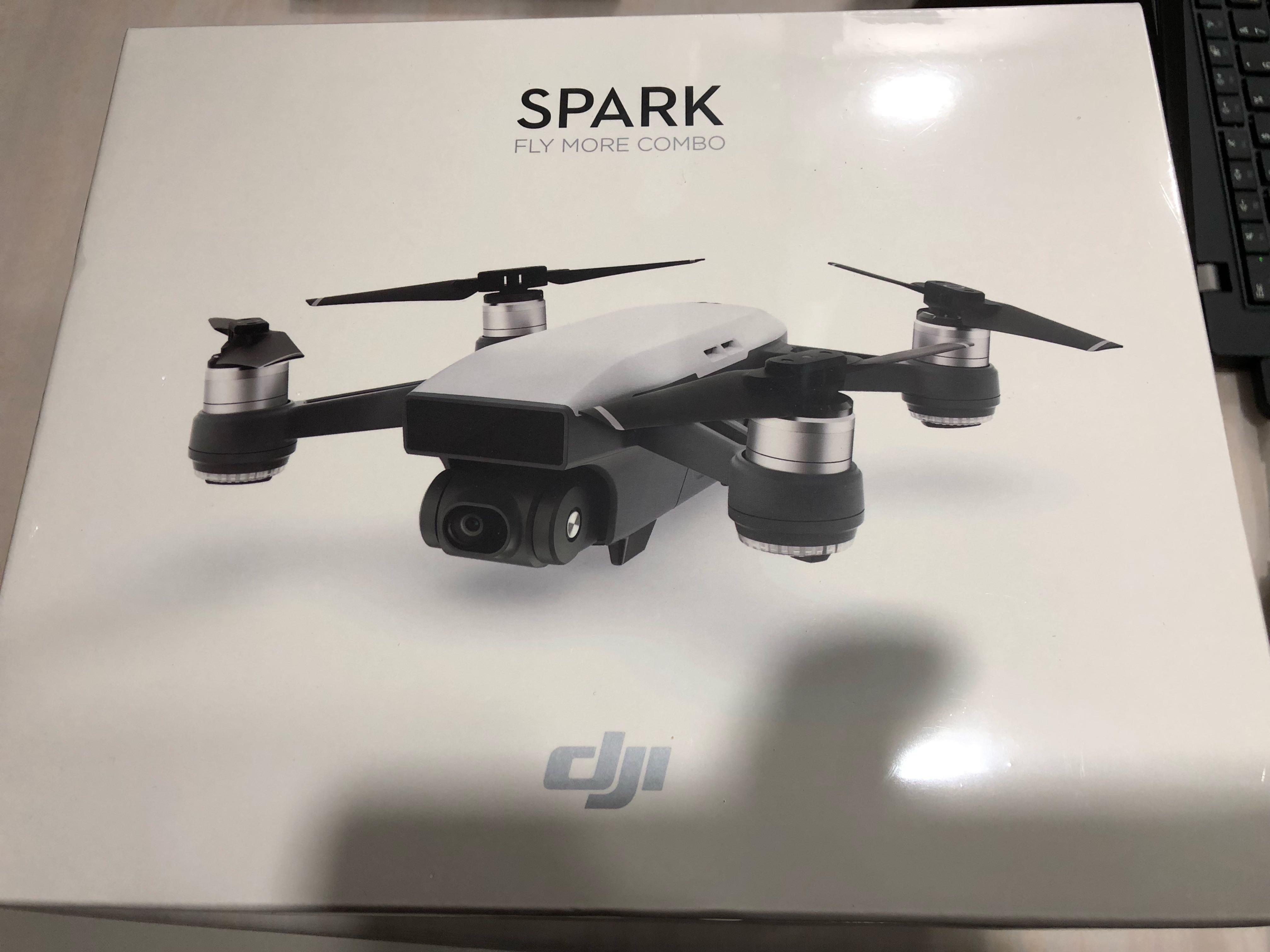 dron dji spark fly more combo